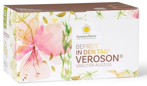 SonnenMoor Veroson - Befreit in den Tag - flüssige Kräuter - 8x 100ml - zur Darmreinigung und sanften aber effektiven Lösung von Ansammlungen