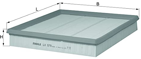 MAHLE LX 579 Luftfiltereinsatz