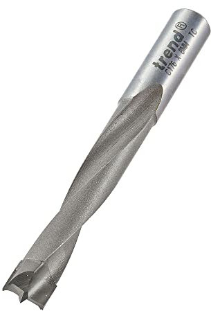 Trend CraftPro Dübelbohrer-Fräser, 8 mm Schaft, 8 mm Schnittdurchmesser & 35 mm Schnittlänge, Hartmetallbestückt, C176X8MMTC