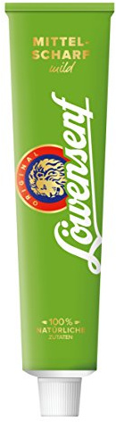 LOEWENSENF Mittelscharfer Senf, 6er Pack (6 x 200 ml)