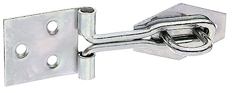 Alberts 348212 Überfalle | mit Schlaufe | galvanisch verzinkt, dickschichtpassiviert | 93,5 x 31,5 mm