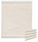 Victoria M. Plissee Standard Crush-Stoff, Plissee Sonnenschutz, Feuchtraum-Geeignet, Pflegeleichter Plisseestoff, 100 x 240 cm Creme, Crush Stoff