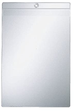 Esselte Leitz Sichttasche, A5, PVC, genarbt, mit Öse, farblos