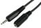 3.5mm 4 pole Extension Audio Mic Stereo Jack Cable 1m 2m 3m Lead (2 metre)