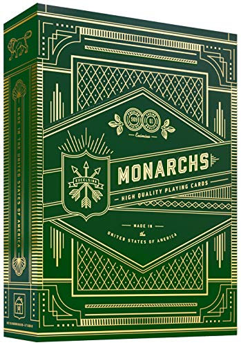 theory11 Monarch Spielkarten (grün)