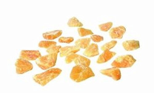 Panotophia Orangencalcit Rohsteine 1000 gr. Dekosteine Zimmerbrunnen 1 kg