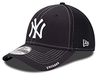 MLB New York Yankees Neo Fitted Baseball Cap, Navy, Medium/Large