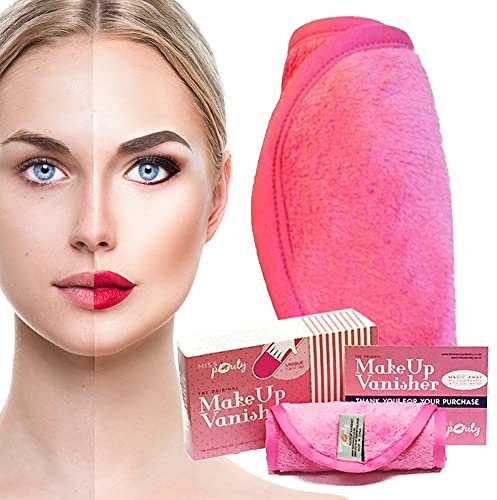The Original Miss Pouty MakeUp Vanisher Tuch mit Integrated Handschuh- Entfernt Make Up nur mit Wasser