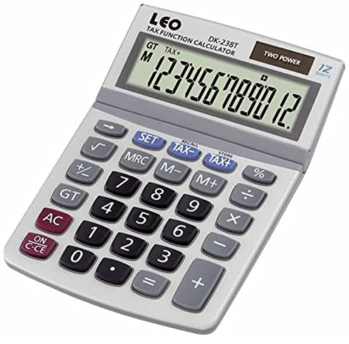 LEO DK238T Tischrechner 106x133x26mm BxHxT