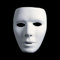 Festartikel Müller 161.116.01 Maske, Herren, Weiß, pack de 1 unidad