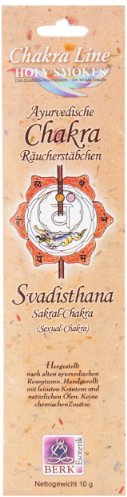 Berk HS-181 Räucherstäbchen - Sakral-Chakra Svadisthana - Chakra Line, 10 g