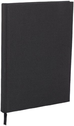 Semikolon 350908 - Notizbuch Classic A5 liniert - 176 Seiten, cremeweißes Papier - Lesezeichen - black schwarz
