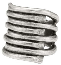 Uno de 50 Unisex-Ring Metalmix mit Sibler ANI0302MTL0000L