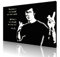 Panther Print Leinwandbild, Motiv Bruce Lee, groß, 76,2 x 50,8 cm, A1