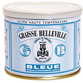 GRAISSE BELLEVILLE Etiquette Bleue Boite de graisse spéciale étanchéité 500g