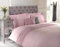 Homespace Direct Rosa Bettwäsche Set Bettbezug Bett Doppelbett Betten erhöhte Ripsband Rose Band Polycotton