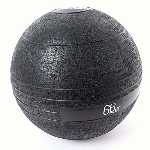 66fit Unisex-Adult Slam Ball, Schwarz, 5 kg