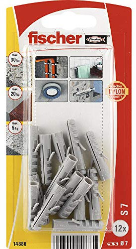 FISCHER 014886 - Blister tassello nylon S 7 KP