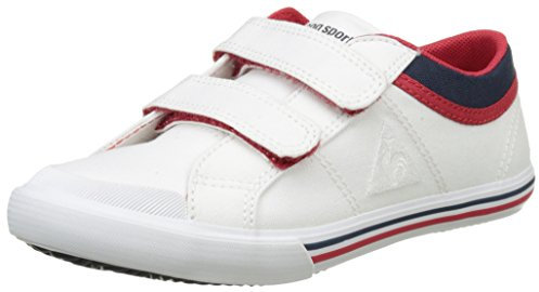 Le Coq Sportif Unisex Kids Saint Gaetan Ps CVS Low-Top Sneakers, White Optical White Vintage, 12 UK Child