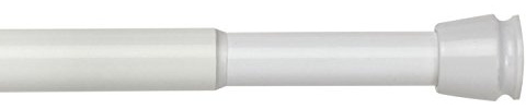 Speedy extendable shower rod WHITE 140 - 260cm 19/22mm diameter