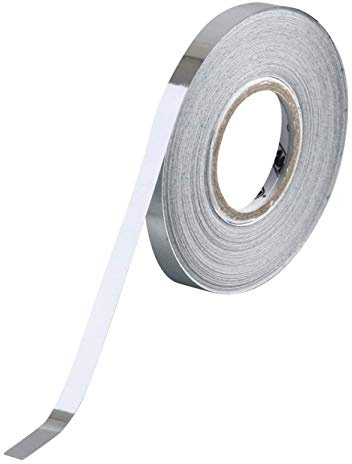 LAMPA 07694 Maniac Chrome Stripe Film Aufkleber, 5 mm