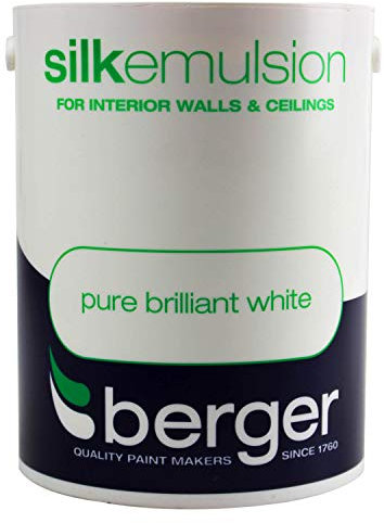 Berger Vinyl Silk - Pure Brilliant White White 5.0L