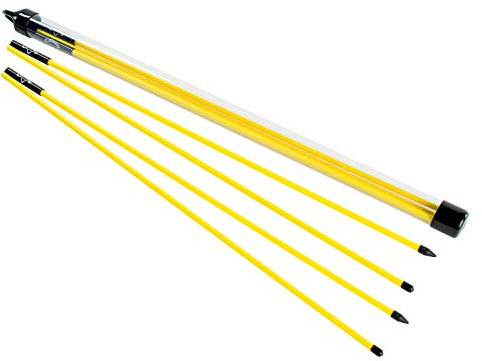 Callaway Bâtons d'alignement pour entraînement au Golf Jaune
