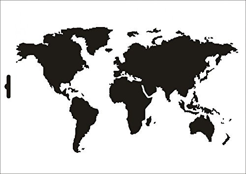 UMR-Design W-125 Map Wand/Textilschablone Grösse A5