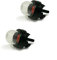 HURI 2x Primer Pumpe Kolben passend für Walbro 188-512, WT, WYJ, WYK Vergaser Dolmar LT 250 MS PS Ball Ryobi 683974, 4130 350 6200