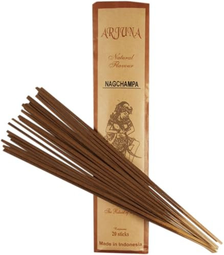 GURU SHOP Arjuna Räucherstäbchen, Balinesische Räucherstäbchen - Nag Champa, 26x6x0 cm