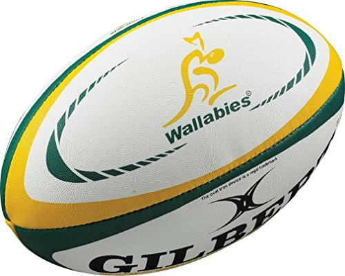 Australia Wallabies Official Replica Mini Rugby Ball - White - size Mini