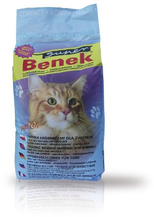 Sabbia per Gatti Super Benek Compact Natural Beige 25 L