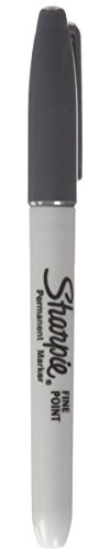 Sharpie 1768783 Grey Permanent Marker - Permanent Markers (Grey, Multicoloured, Fine)