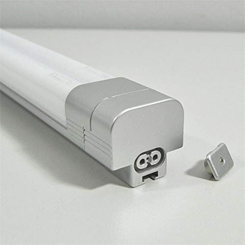 Unterbauleuchte Küchenleuchte 'economytec' 2-flg. 57 cm, titan weiß BRILONER 6405-134