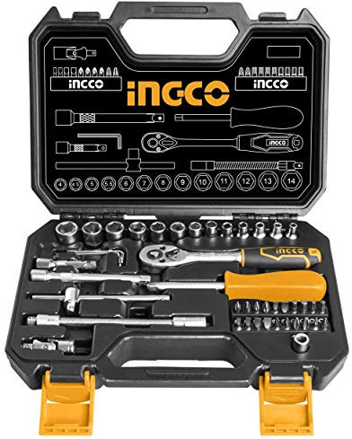 ingco – Scatola di attrezzi 45pcs hkts14451