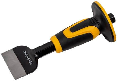 Roughneck ROU31986 Brick Bolster With Hand Guard 70x 216mm (2¾x8½in)