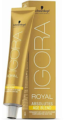 Schwarzkopf Igora Royal 9-560 - Coloración permanente en crema (antiedad, color rubio claro chocolate, 60 g, 1 unidad)