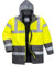 Portwest Warnschutz Kontrast Traffic-Jacke, Größe: XXL, Farbe: Gelb/Grau, S466YGYXXL