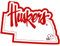 NCAA Siskiyou Sport Fan Shop Nebraska Cornhuskers Home State Aufkleber Einheitsgröße Team Farbe