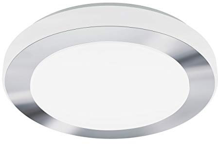 EGLO CARPI LED Deckenleuchte DM385, 1-flg., weiss, chrom