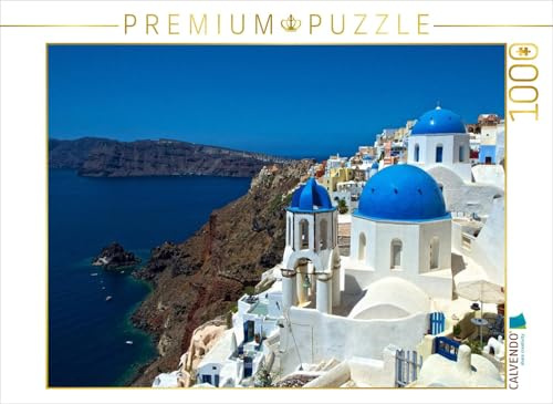 Puzzle · Santorin - Perle der Kykladen | 1000 Teile · Lege-Größe 64 × 48 cm · CALVENDO Puzzle