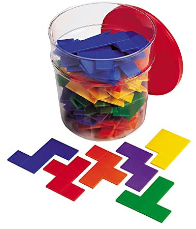 Learning Resources Rainbow Pentominoes – Pentominos in Regenbogenfarben