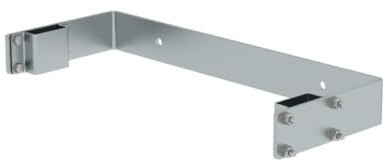 MUNK Günzburger Steigtechnik 63257 Wandhalter U-Bügel, starr 150 mm, Stahl verzinkt 1St.
