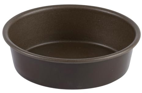 Gobel 223730 Moule à Manqué Rond Uni Bordé Anti-Adhérent Ø 20 cm, Noir