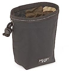 Julius-K9 Treat Bag with Draw String, Black