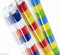 STRIP BLIND INSECT FLY DOOR CURTAIN STV RED WHITE BLUE