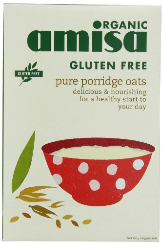 AMISA/HILDEGARD Organic Gluten Free Pure Porridge Oats 325g (PACK OF 1)
