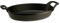 Staub Auflaufform aus Gusseisen, oval, 24,1 x 17,1 cm, mattschwarz