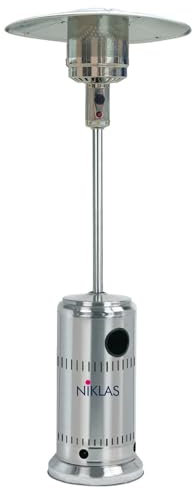 Termopatio gas Niklas Inox