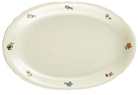 Seltmann Weiden 001.294500 Marieluise Blütenmeer Servierplatte oval, Porzellan, Bunt